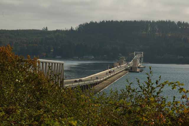 bridge over Hood Canal to Port Gamble